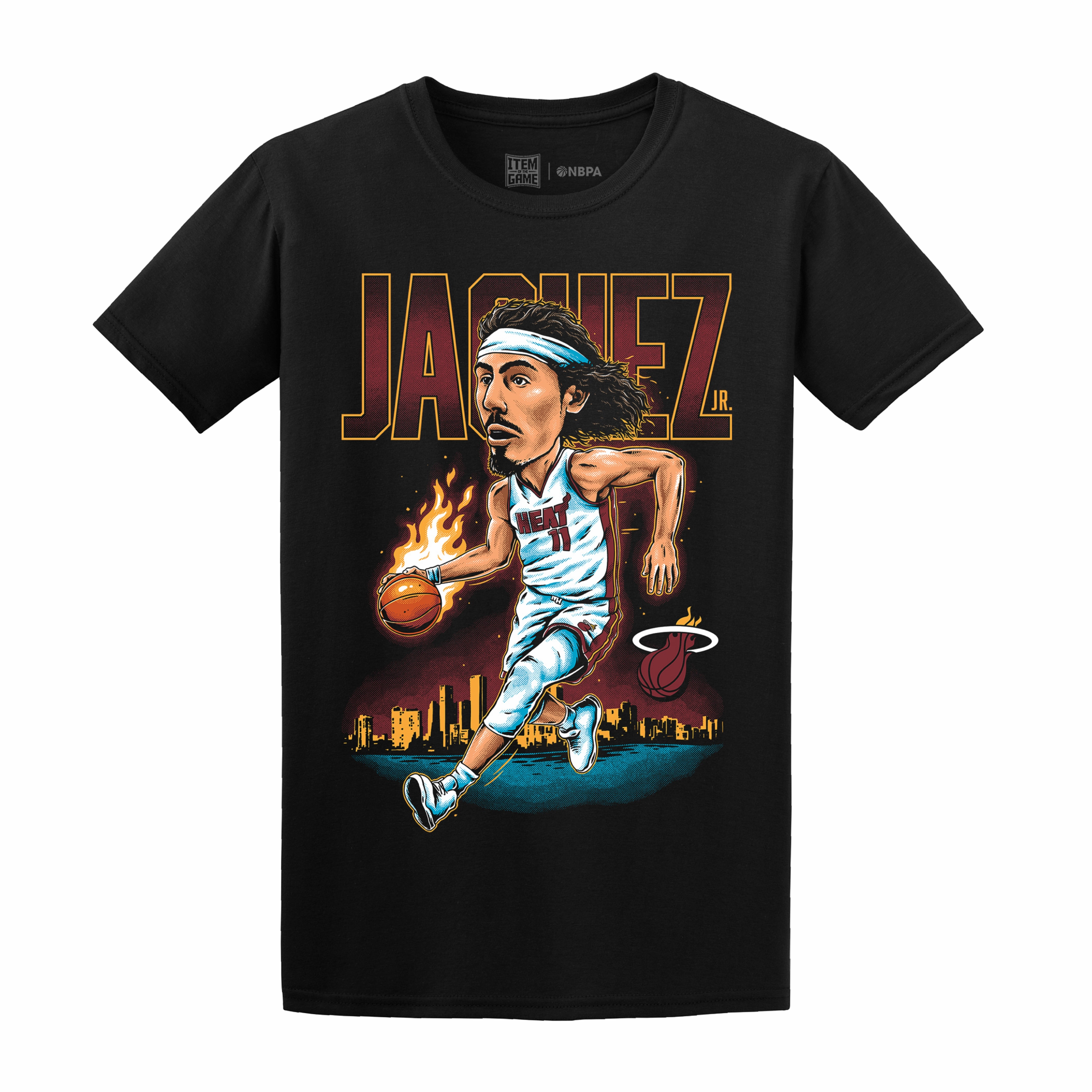 Jaime Jaquez Jr. Miami HEAT City View Tee