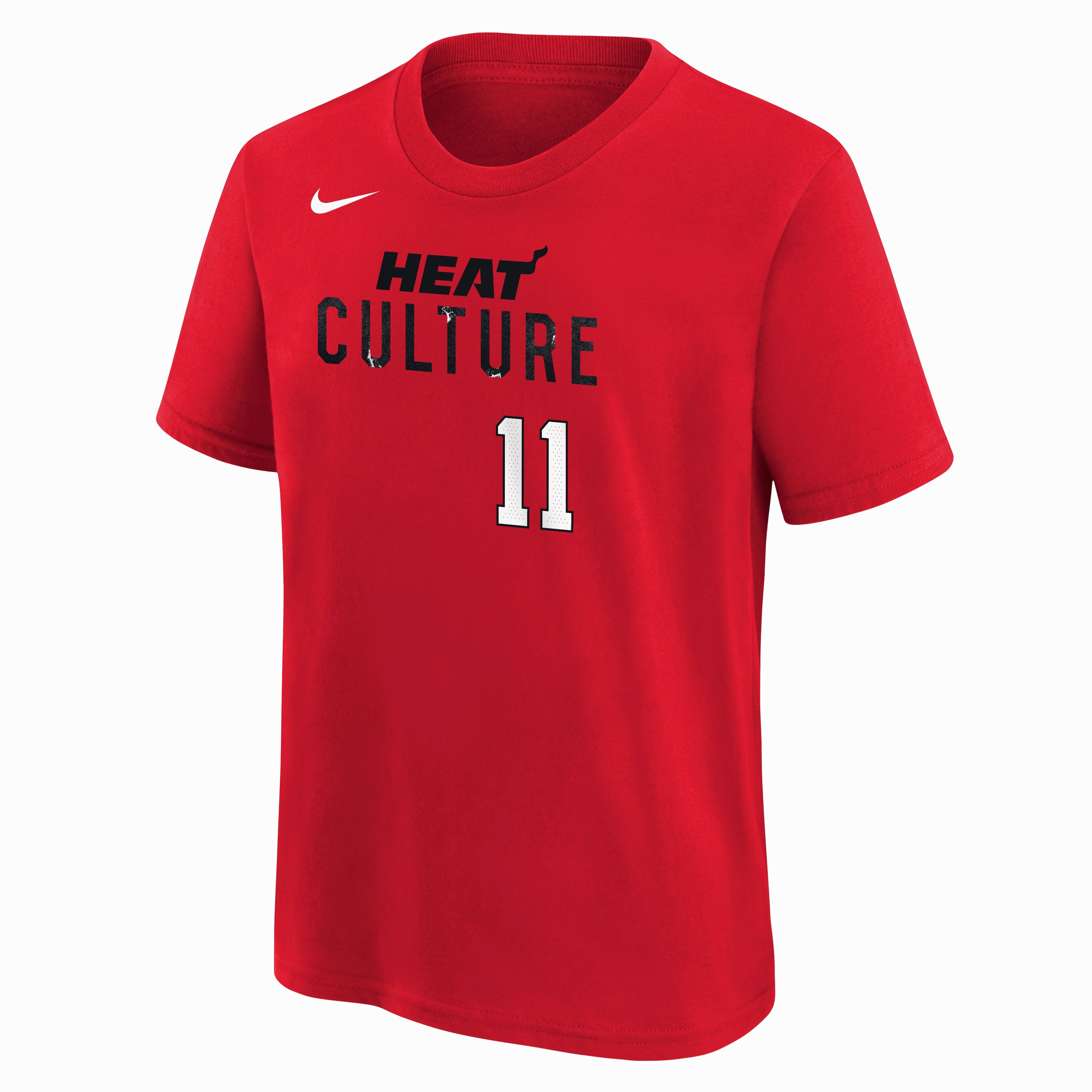Jaime Jaquez Jr. Nike HEAT Culture: Blood Red Name & Number Youth Tee