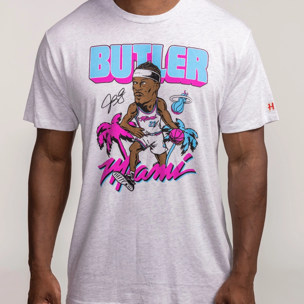 Jimmy Butler Homage Original Vice Caricature Tee