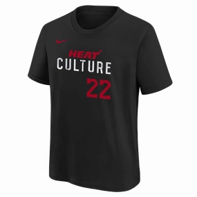 Jimmy Butler Nike HEAT Culture Name & Number Youth Tee
