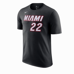 Jimmy Butler Nike Icon Black Name & Number Tee