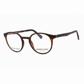 Kenneth Cole New York Men's Eyeglasses - Full Rim Dark Havana Plastic | KC0319 052