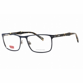 Levi's Men's Eyeglasses - Blue Metal Rectangular Full Rim Frame | LV 5033 0PJP 00