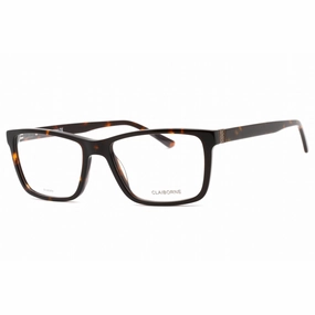 Liz Claiborne Men's Eyeglasses - Dark Havana Rectangular Frame | Cb 312XL 0086 00