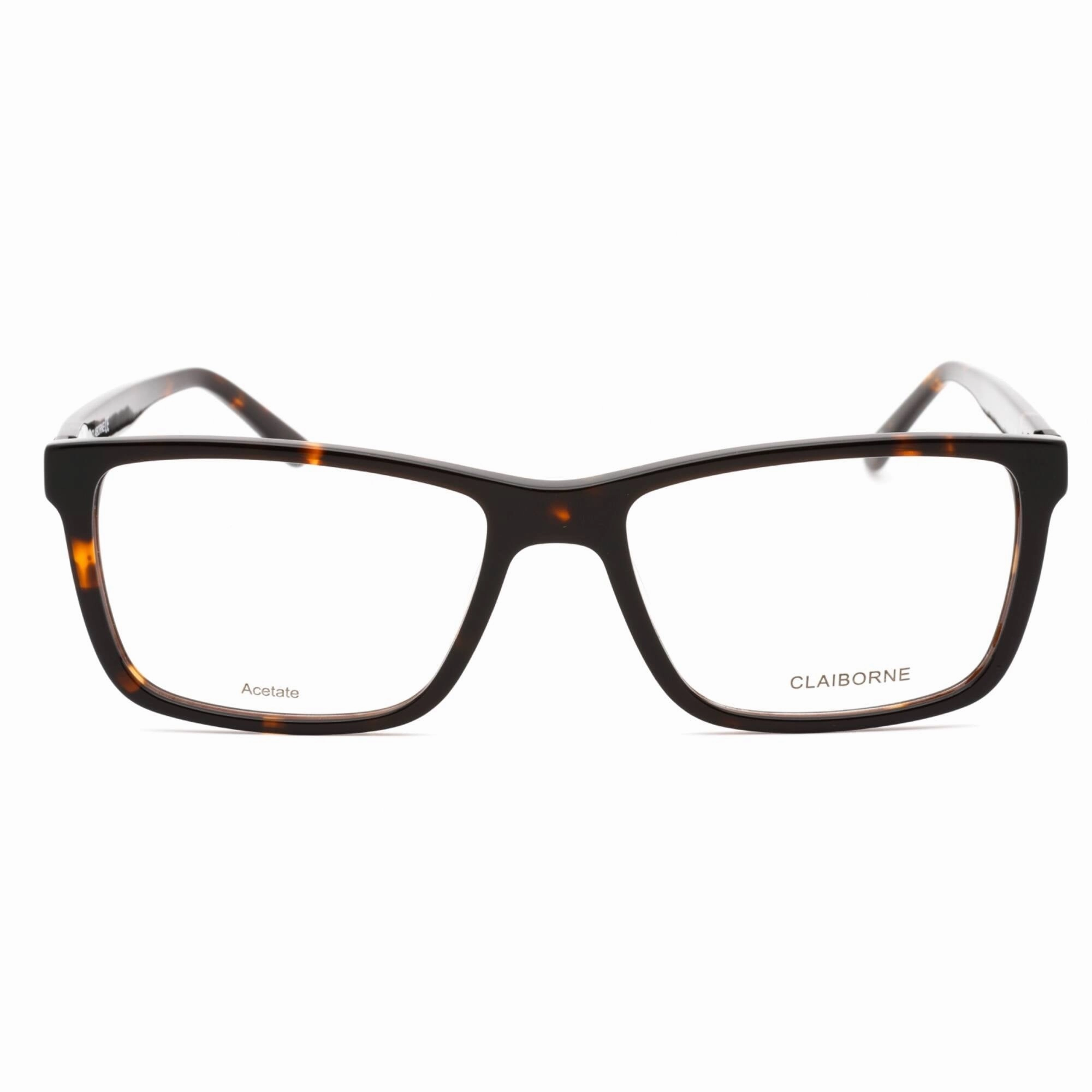 Liz Claiborne Men's Eyeglasses - Dark Havana Rectangular Frame | Cb 312XL 0086 00
