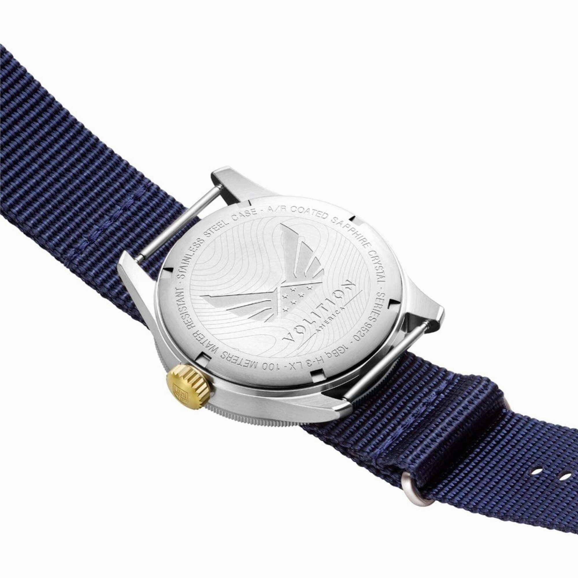 Luminox Men's Watch - Volition America P-38 Lightning Blue Dial Strap | XA.9521.VOL