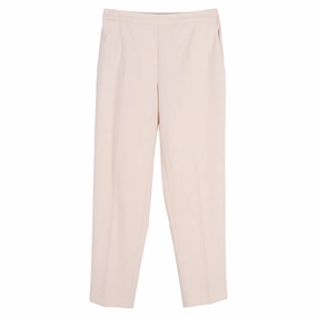 Maison Margiela Straight Leg Trousers in Pastel Pink Polyester