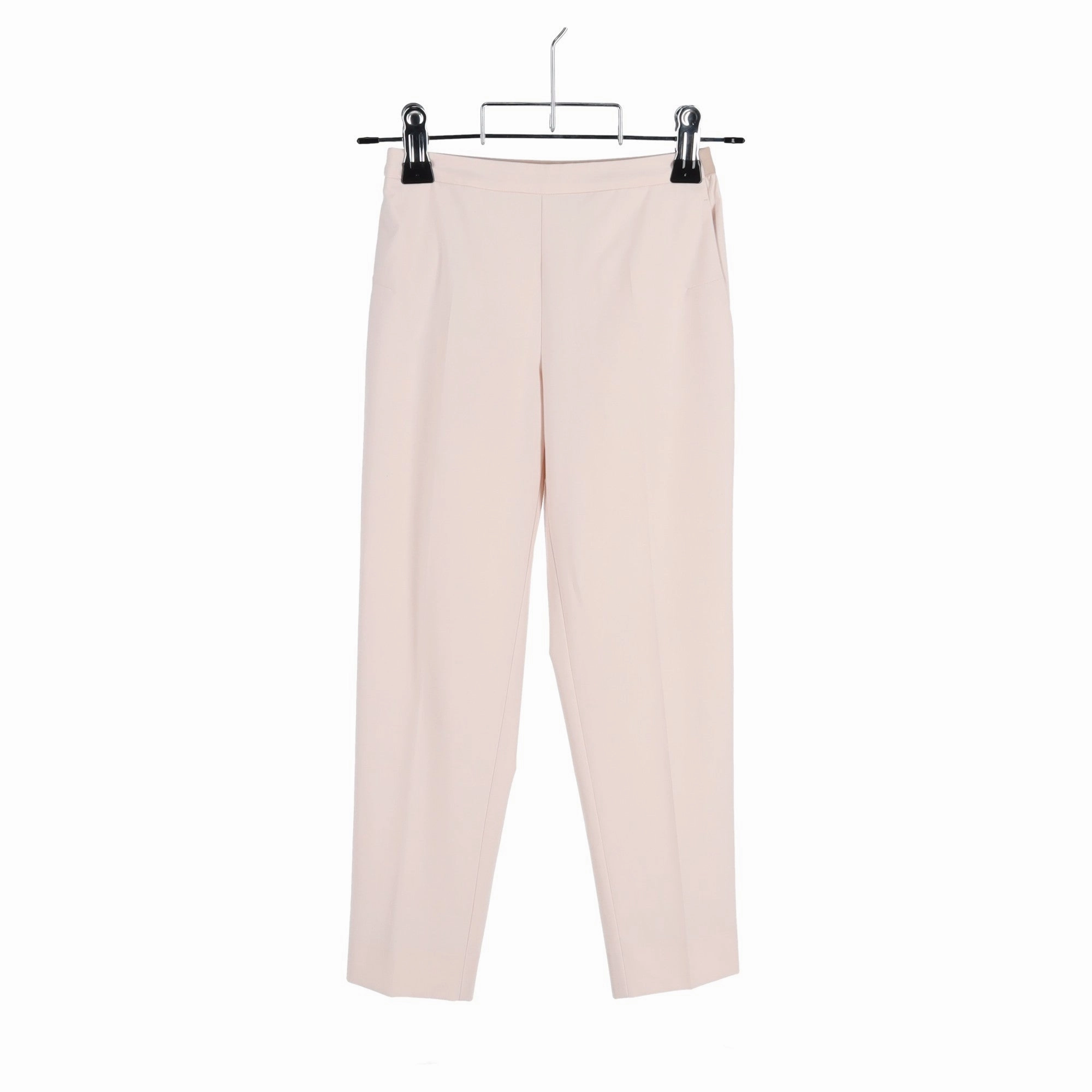 Maison Margiela Straight Leg Trousers in Pastel Pink Polyester