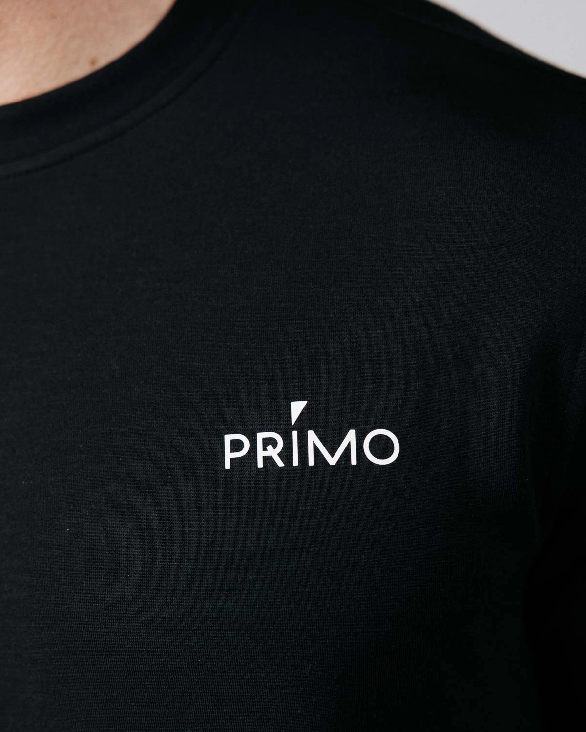 Men's Black Golf Crew Neck