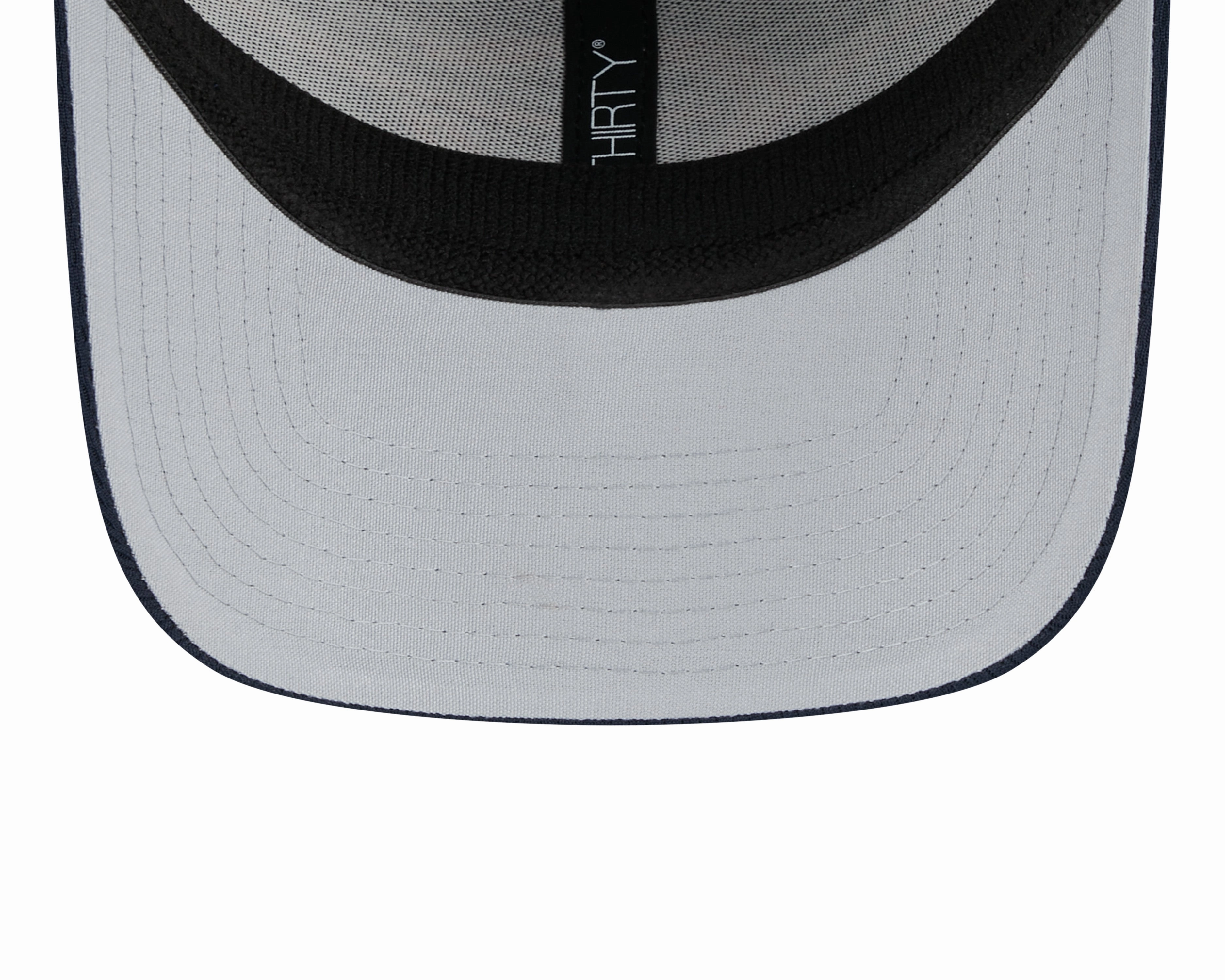 Men's Chicago Bears New Era NFL 2023 Training Camp Navy Primary Logo 39THIRTY Flex Fit Hat