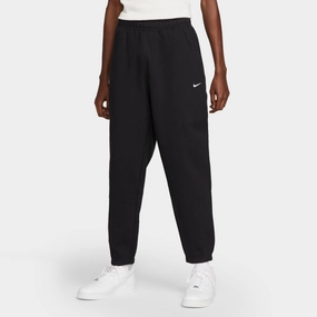 Men's Nike Solo Swoosh Pants - BLACK/WHITE