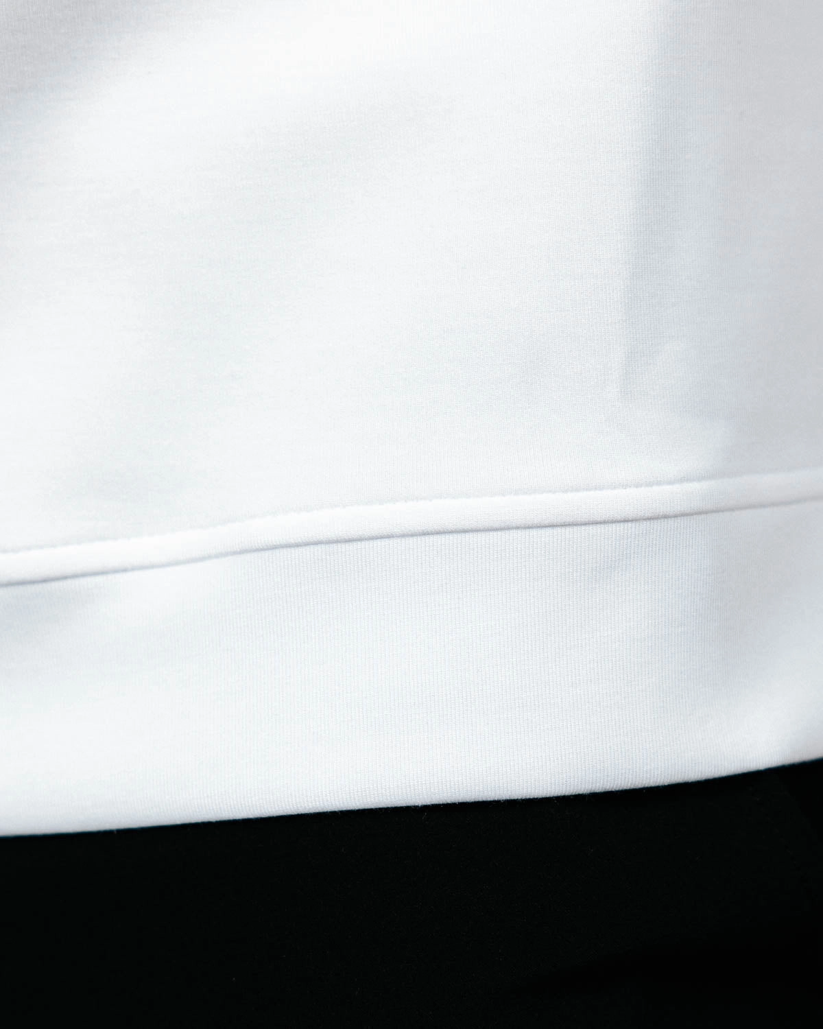 Men's White Golf Crew Neck
