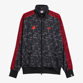mens adidas x bape track jacket (black)