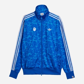 mens adidas x bape track jacket (blue)