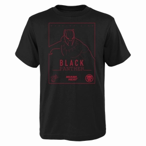 Miami HEAT Black Panther Youth Tee