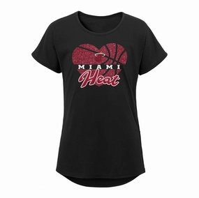 Miami HEAT Girls Love Basketball Tee