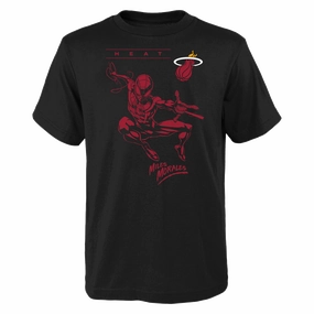 Miami HEAT Miles Morales Spiderman Toddler Tee
