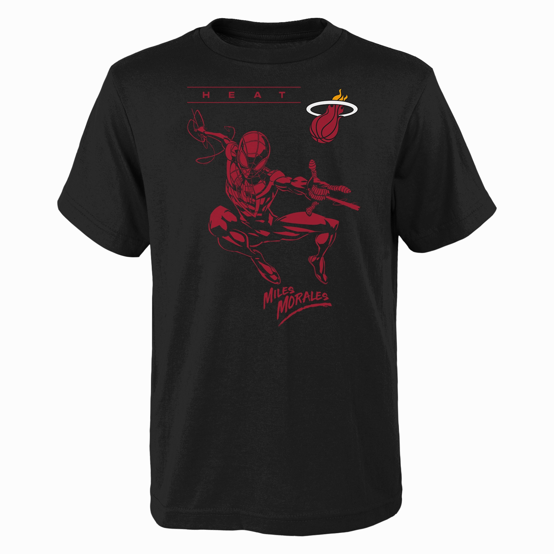 Miami HEAT Miles Morales Spiderman Toddler Tee