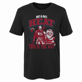 Miami HEAT Star Wars This Is The Way Kids Tee