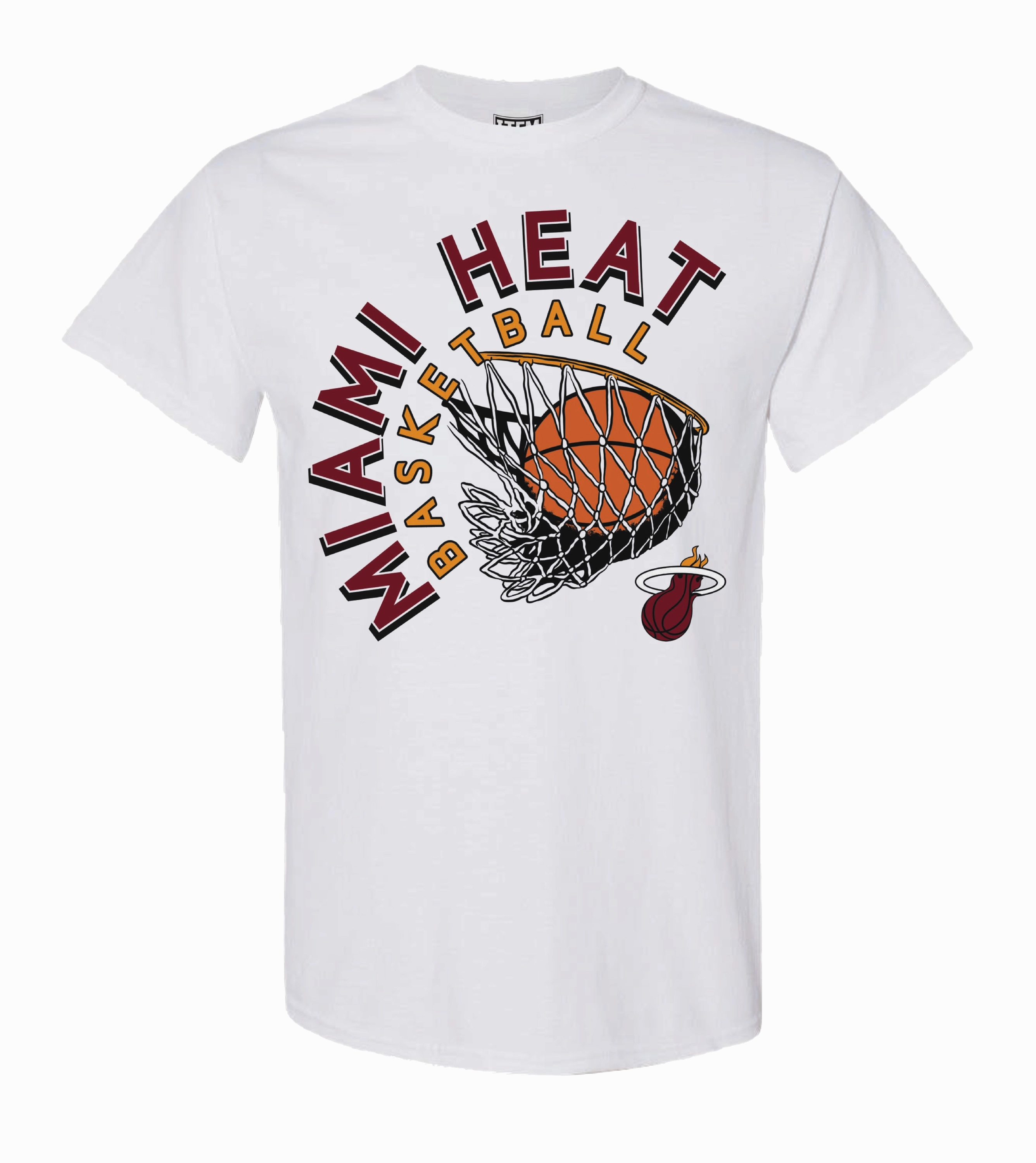 Miami HEAT White Hot Basketball Tee