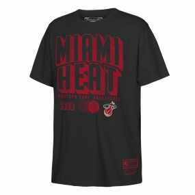 Mitchell & Ness Miami HEAT Grandstand Kids Tee