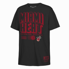 Mitchell & Ness Miami HEAT Grandstand Youth Tee