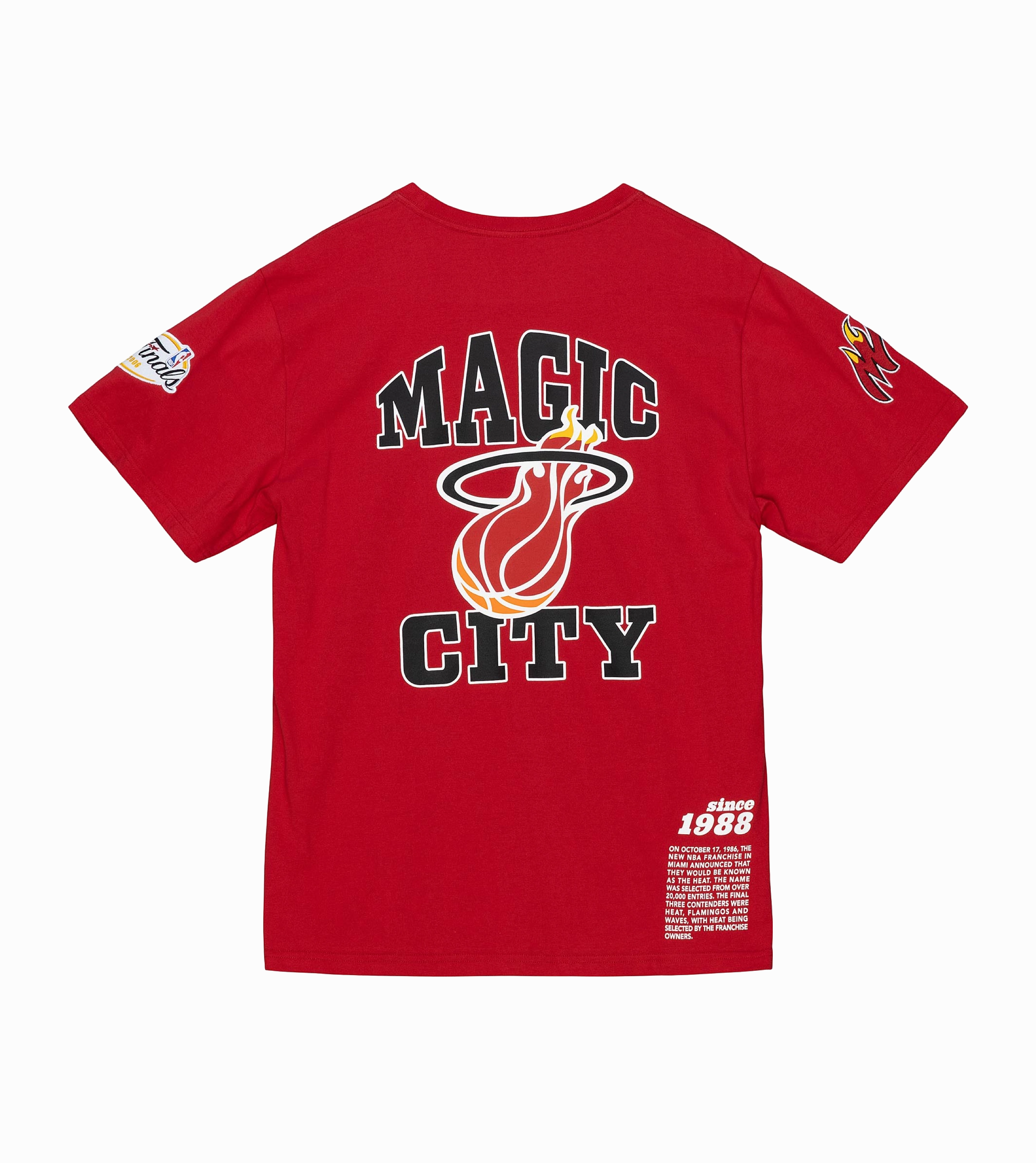 Mitchell and Ness Miami HEAT Origins Tee