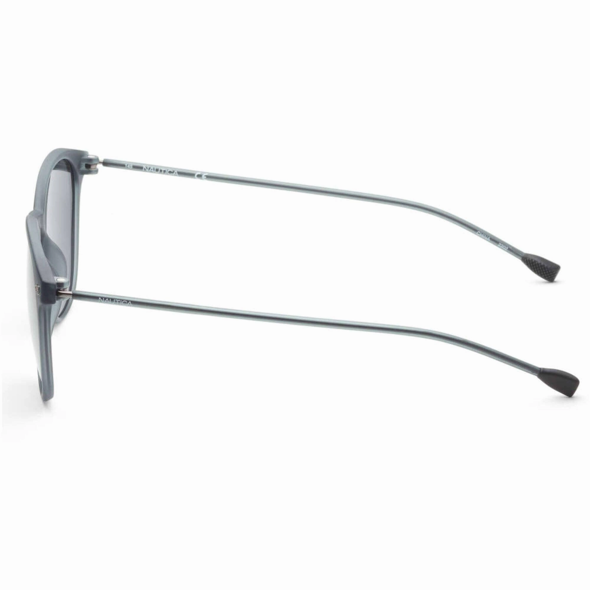 Nautica Men's Sunglasses - Matte Dark Tortoise Plastic Frame Blue Lens | N6247S 215
