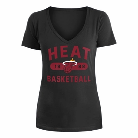 New Era Miami HEAT Basketball Women's Tee