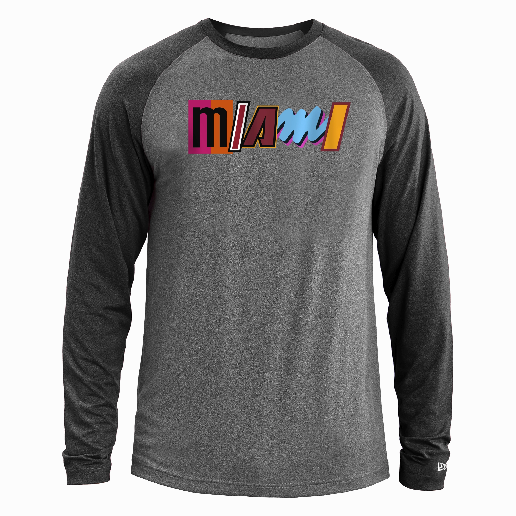 New ERA Miami HEAT Mashup Long Sleeve Tee