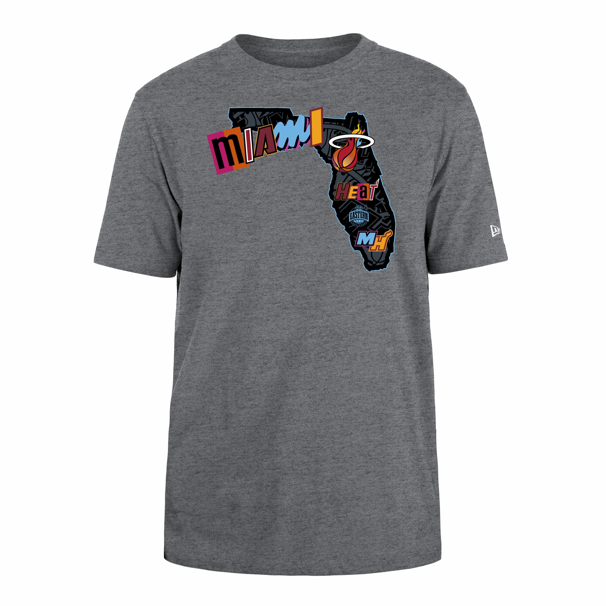 New Era Miami HEAT Mashup State Tee