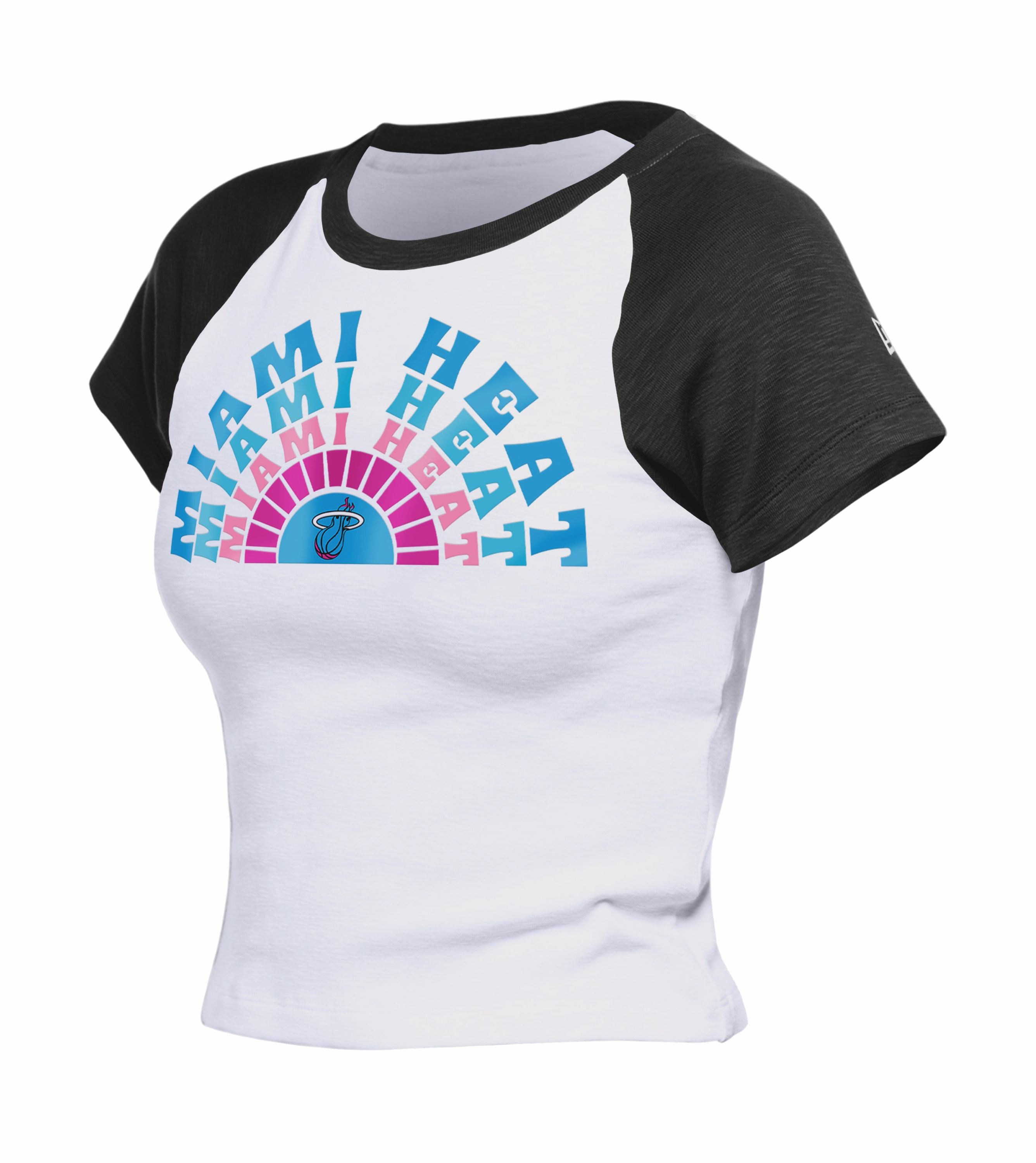 New Era Miami HEAT Original Vice Women's Raglan Tee