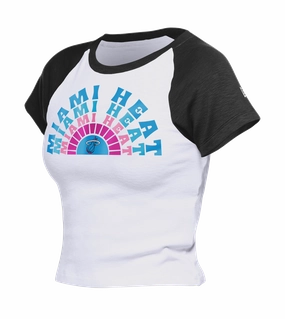 New Era Miami HEAT Original Vice Women's Raglan Tee