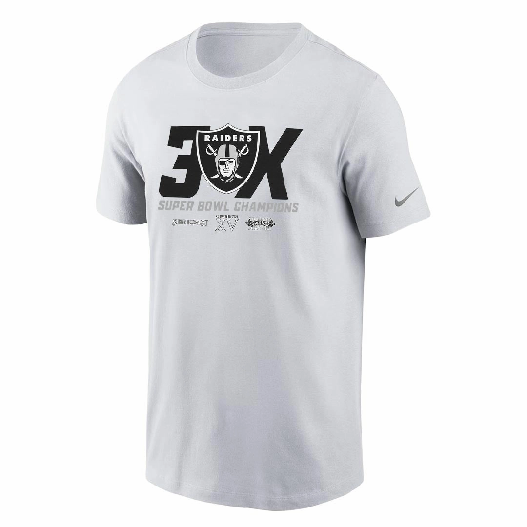 NFL - Men's Las Vegas Raiders 3X Super Bowl Champion T-Shirt (N199 10A 8D 050)
