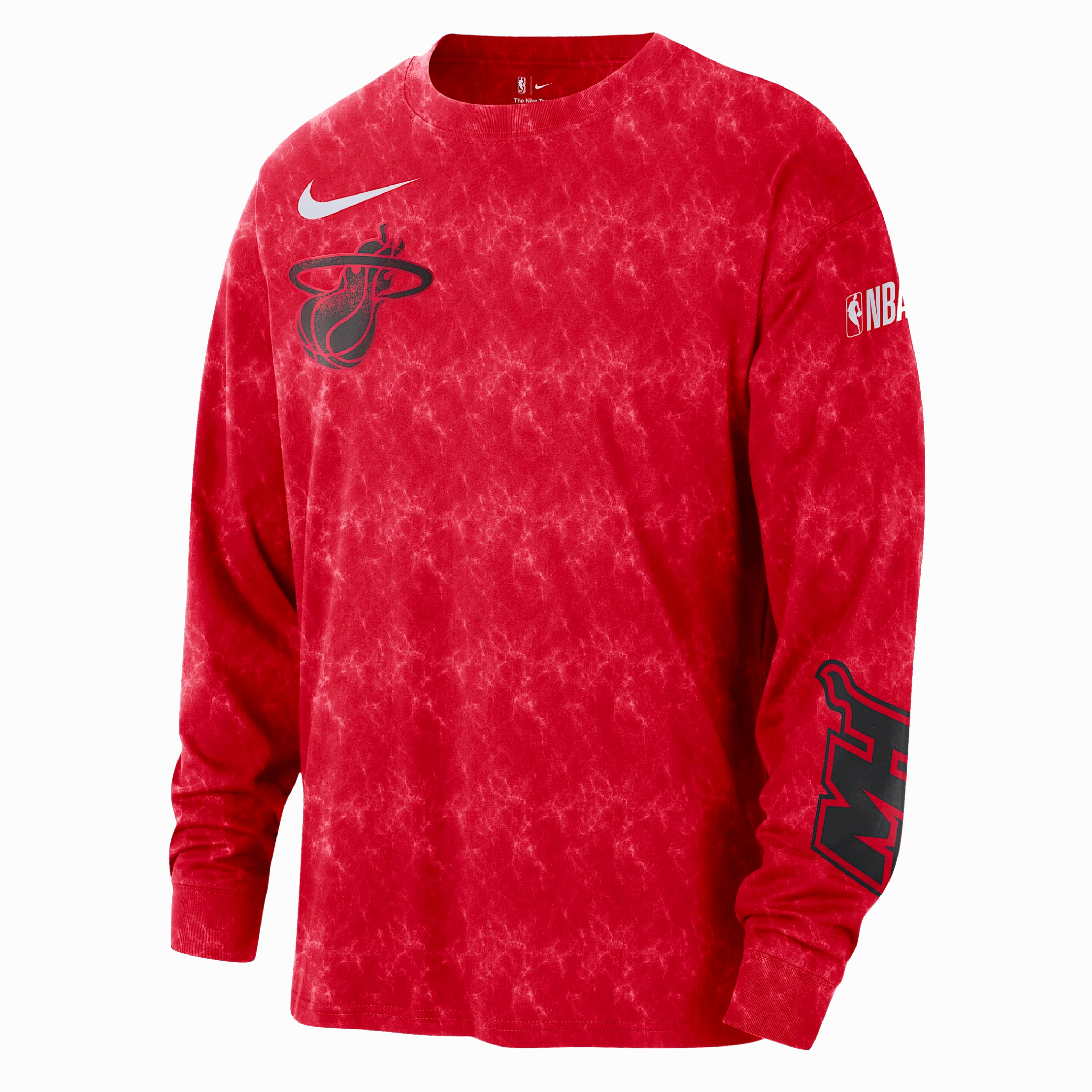Nike HEAT Culture: Blood Red Washed Long Sleeve Tee