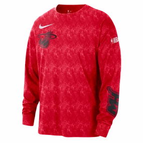 Nike HEAT Culture: Blood Red Washed Long Sleeve Tee