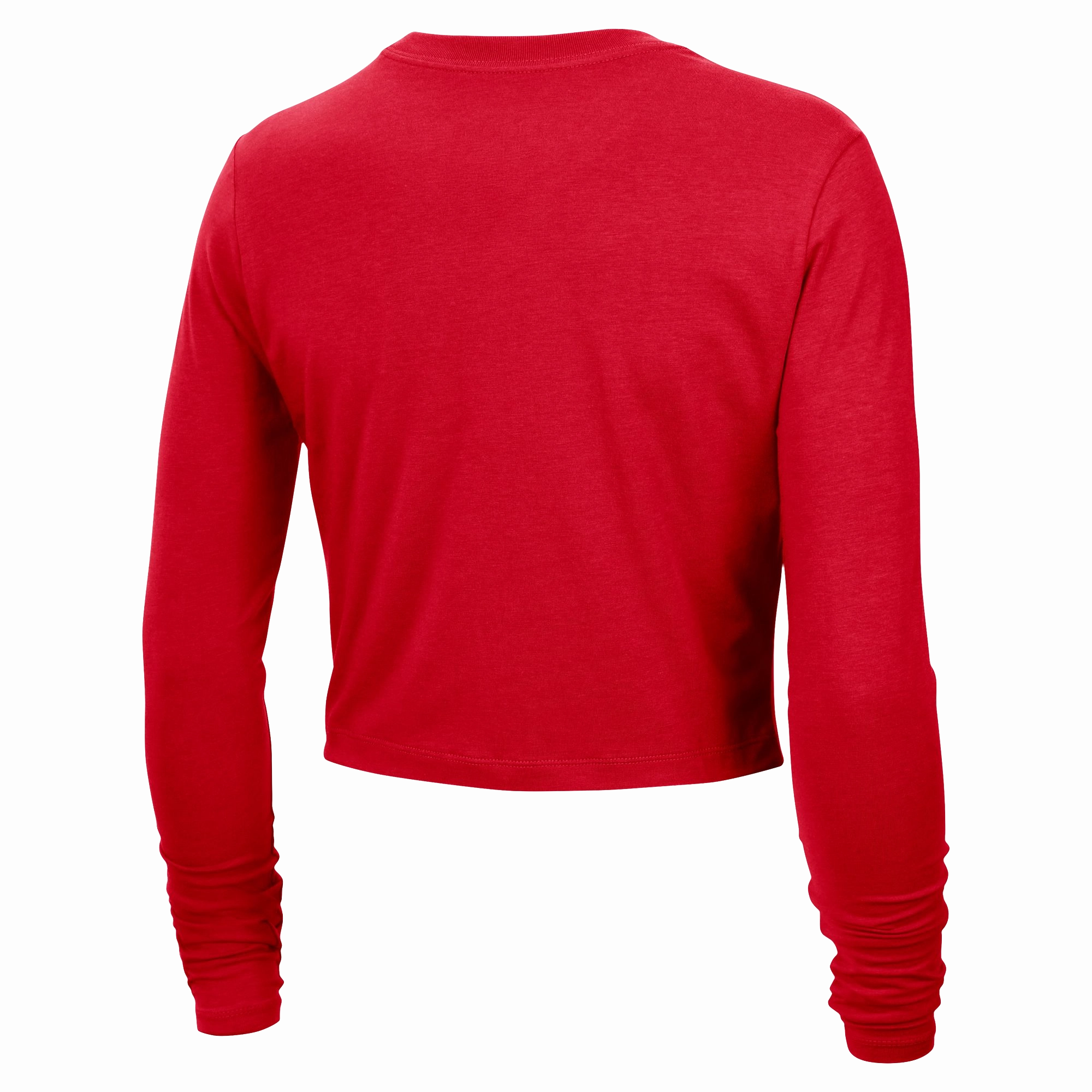 Nike HEAT Culture: Blood Red Women's Cropped Long Sleeve Tee