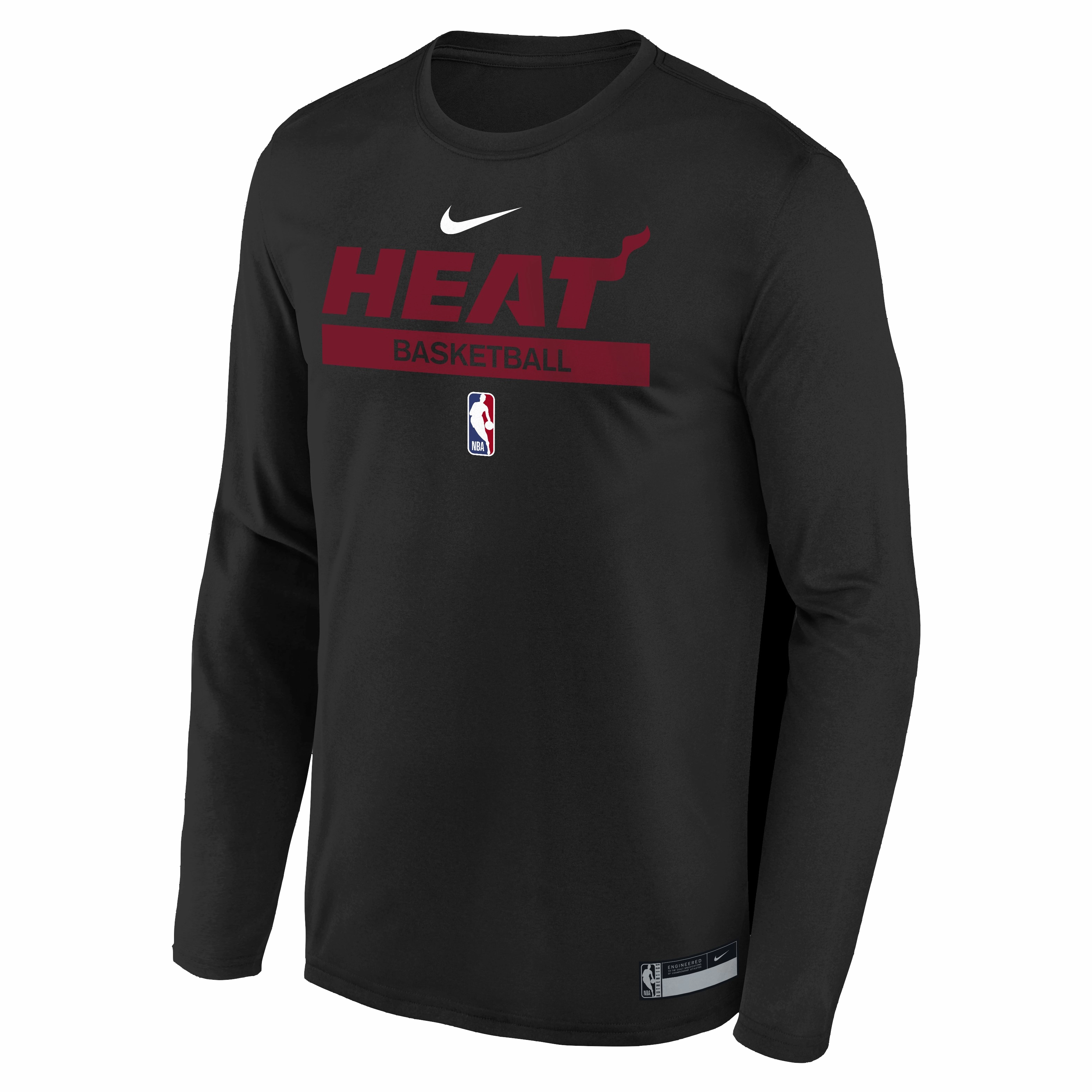 Nike Miami HEAT 2022 Long Sleeve Practice Youth Tee