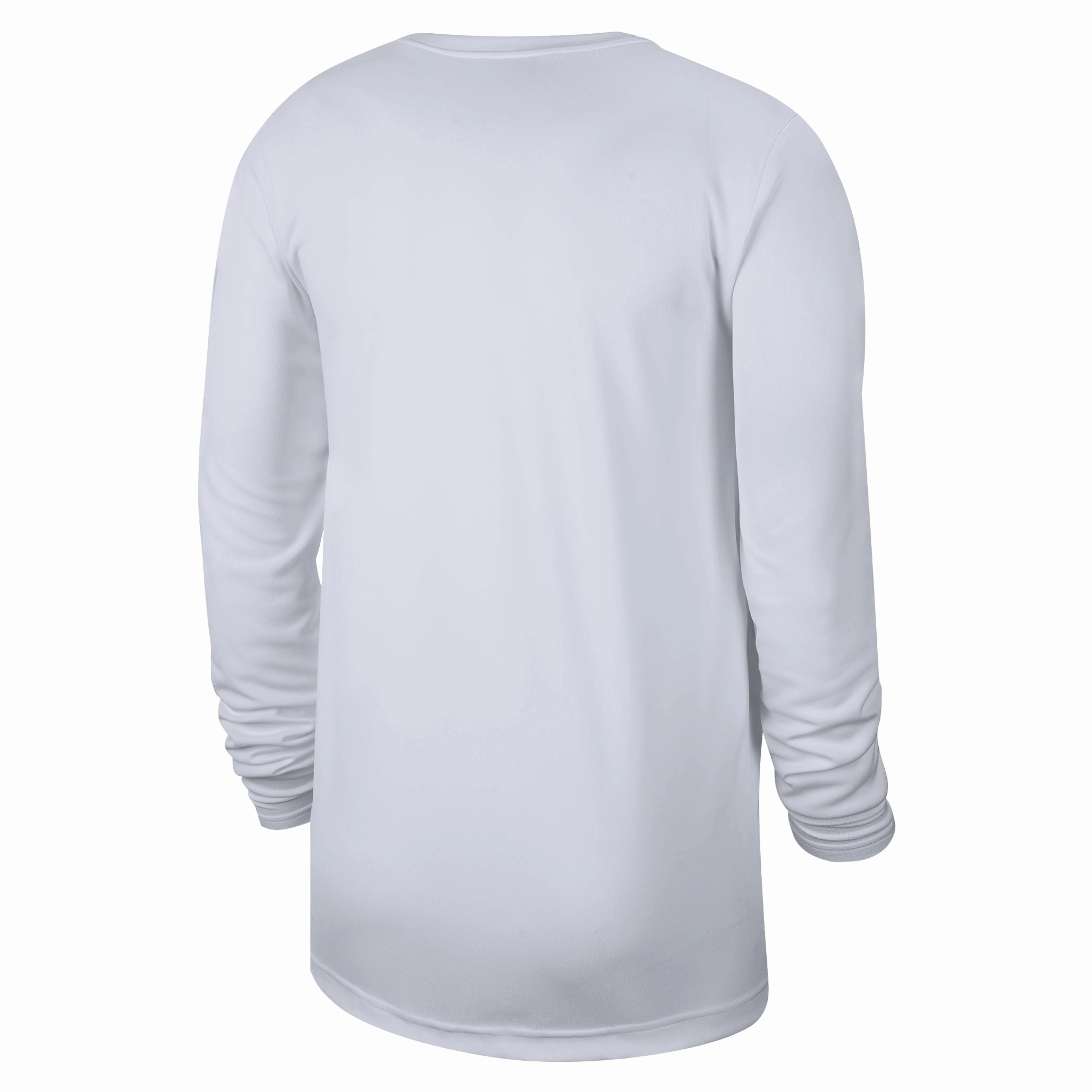 Nike Miami HEAT 2024/25 On-Court Long Sleeve White Practice Tee