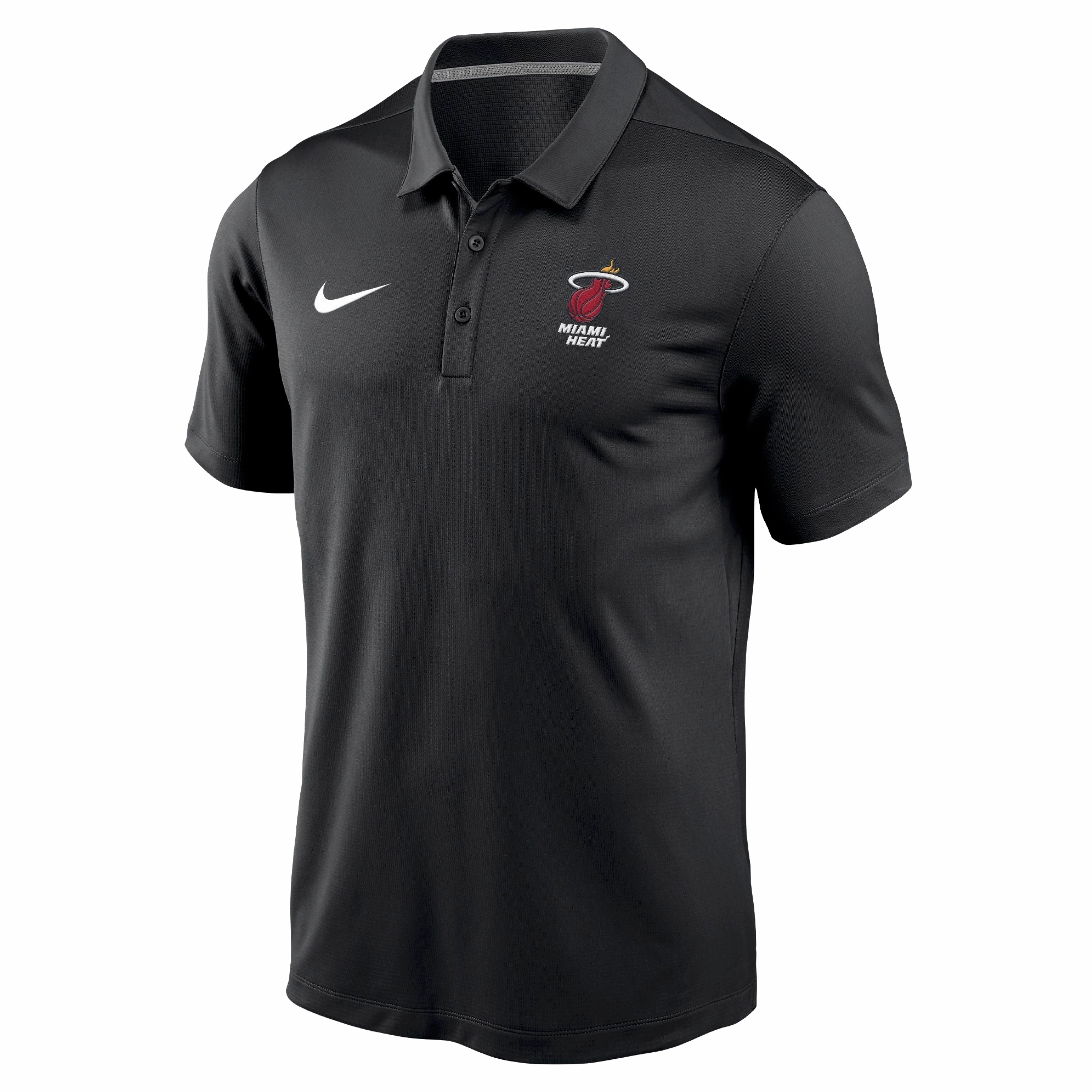 Nike Miami HEAT Logo Varsity Polo