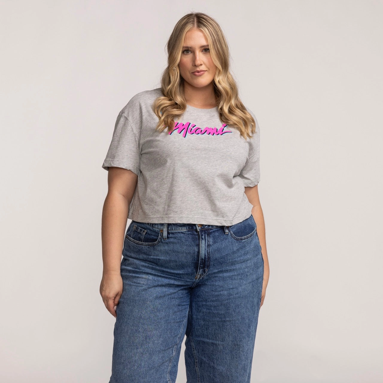 Nike Miami HEAT Original Vice Women's Cropped Tee