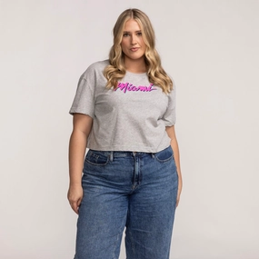 Nike Miami HEAT Original Vice Women's Cropped Tee
