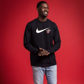 Nike Miami HEAT Swoosh Long Sleeve Tee