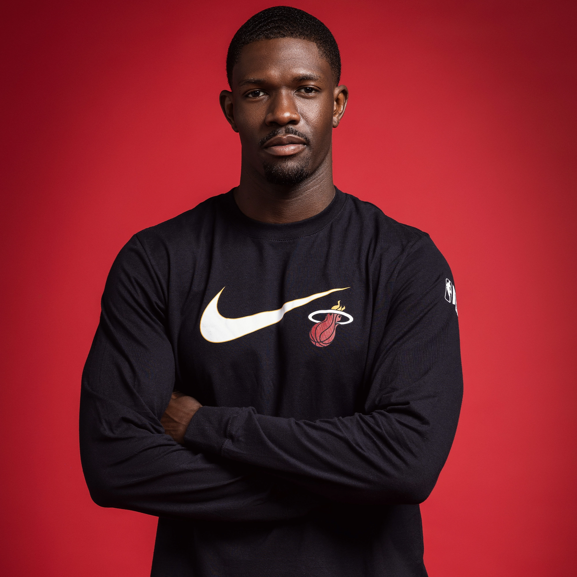 Nike Miami HEAT Swoosh Long Sleeve Tee