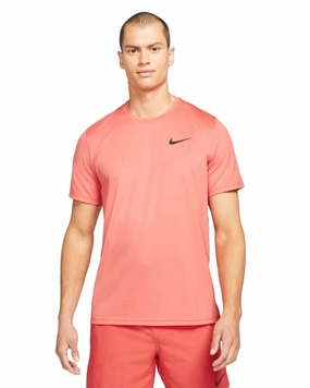 Nike Pro Dri-FIT Herren Kurzarmshirt Cz1181-492. Chile Red. Groß