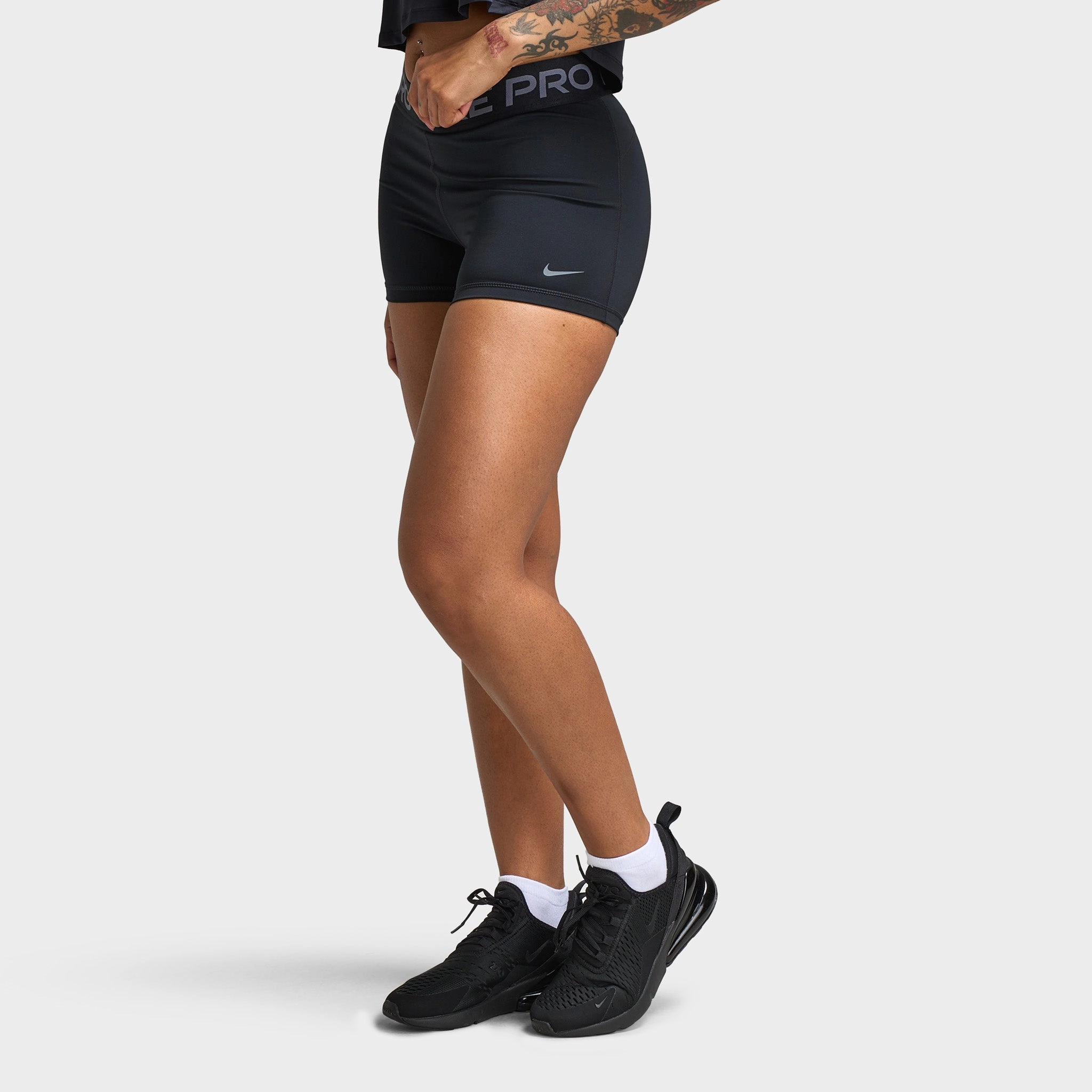 Nike Pro Women's 3 Shorts Black / Grey