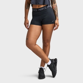 Nike Pro Women's 3 Shorts Black / Grey