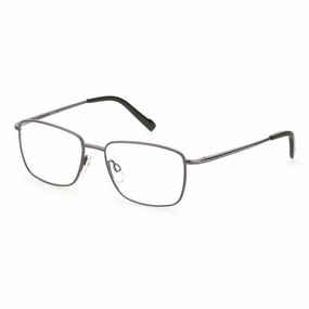 Pierre Cardin Men's Eyeglasses - Matte Dark Ruthenium Rectangular | P.C. 6868 0R80