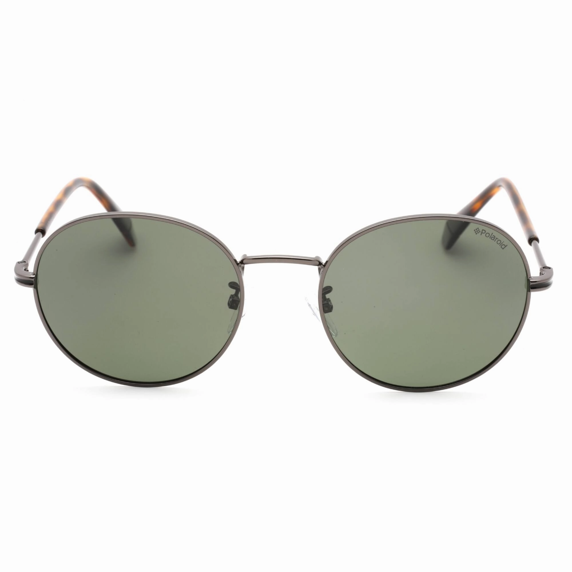 Polaroid Core Men's Sunglasses - Dark Ruthenium Round Frame | PLD 2093/G/S 0KJ1 UC