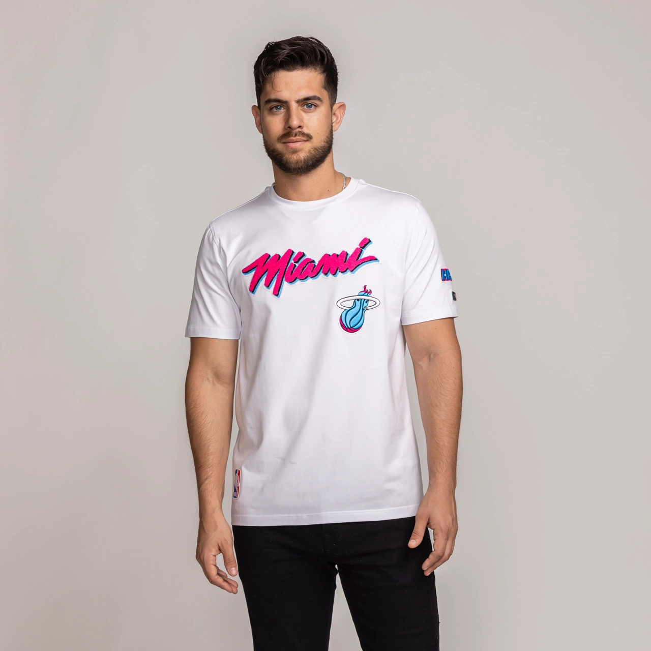 Pro Standard Miami HEAT Original Vice Wordmark Tee